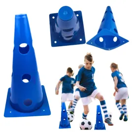 pacholki-treningowe-z-otworami-32cm-stozek-treningowy-pacholek-niebieski