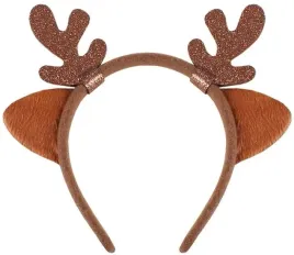 opaska-renifera-z-uszami-dla-dziecka-brazowe