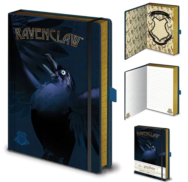 notes-a5-pyramid-niebieski-harry-potter-ravenclaw-stan-nowy