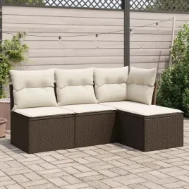 vidaxl-4-cz-zestaw-wypoczynkowy-do-ogrodu-poduszki-brazowy-rattan-pe