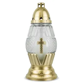 znicz-artystyczny-35-cm-zloty-dp670-znicz-szklany-malowany-z-wkladem