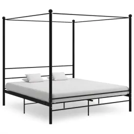 vidaxl-rama-lozka-z-baldachimem-czarna-metalowa-200-x-200-cm
