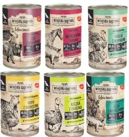 wiejska-zagroda-mokra-karma-mix-6-smakow-6x-400g
