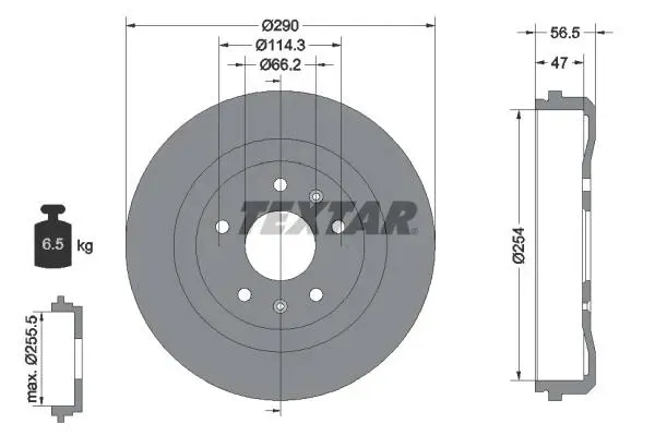 94030900-beben-hamulcowy-textar-producent-czesci-textar