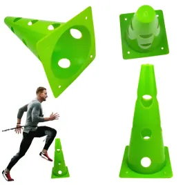 pacholek-treningowy-z-otworami-32cm-stozek-treningowy-pacholek-zielone