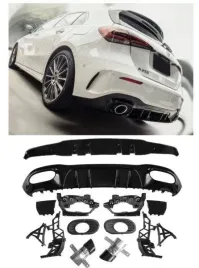 dyfuzor-mercedes-w177-koncowki-black-sedan-compact