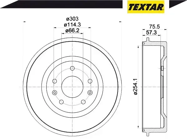 94032800-beben-hamulcowy-textar-stan-nowy