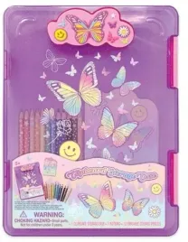 teczka-z-klipsem-kredki-motylki