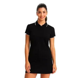 damska-elegancka-koszulka-polo-czarna-biale-wstawki-roz-l