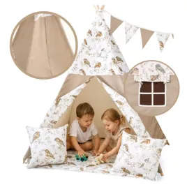 namiot-tipi-dla-dzieci-wigwam-teepee-poduszki-stabilizator-cotton-lampki