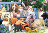 puzzle-1000-psy-w-ogrodzie-trefl-stan-nowy