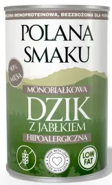 polana-smaku-dzik-jablko-400g-karma-mokra-dla-psa