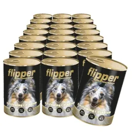 flipper-karma-mokra-dla-psa-wolowina-drob-24-x-400g-pelnoporcjowa-bezzboz