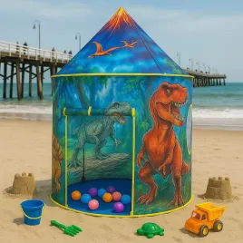 namiot-dom-dinozaurow-skladany-do-zabawy-dla-dzieci-domek-plazowy-kulki