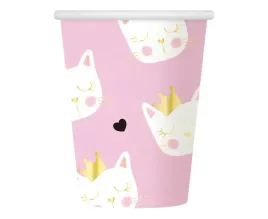 kubeczki-urodzinowe-godan-rozowe-270-ml-6-sztuk