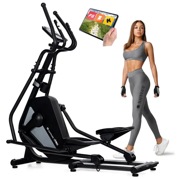 Orbi-trek TRENAŻER X-PRO ELEKTROMAGNETYCZNY treningowy APLIKACJE rower 150k