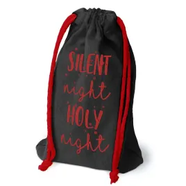 swiateczny-worek-bawelniany-15x30-cm-czarny-145g-silent-night-na-mikolajki
