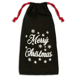 woreczek-bawelniany-czarny-15x30-cm-merry-christmas-opakowanie-na-prezent