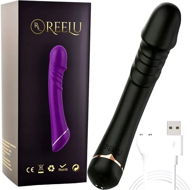 Wibrator Damski Dildo Sex Masażer Łechtaczki SZTUCZNY PENIS Punkt G Analny