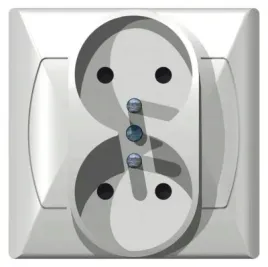 gniazdo-podwojne-z-uziemieniem-biale-akcent