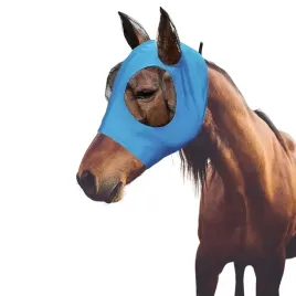 maska-na-muchy-dla-koni-cob-bus-shetty-blue-z-ochrona-uv-i-fredzlami