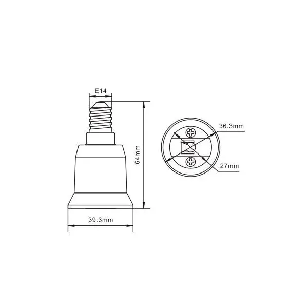 przejsciowka-adapter-zarowki-e14-na-e27-do-led-stan-nowy