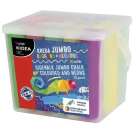 kreda-jumbo-kidea-20-szt-6-neon-kolorowa-kreda-chodnikowa-duza