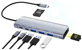 hub-8w1-usb-c-adapter-rozgaleziacz-hdmi-4k-usb-sd-pd-power-delivery-100w