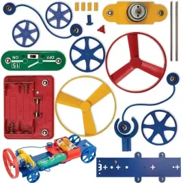 sekrety-elektroniki-samochod-i-lodka-zestaw-eksperymentow-dla-dzieci-naped