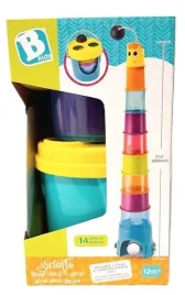 b-kids-zyrafkowa-wieza-xl-80-cm-kubeczki-4702n