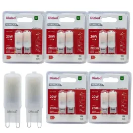 zarowka-led-kapsulka-halogen-g9-2w-3000k-ciepla-200lm-5-zestawow-10-sztuk