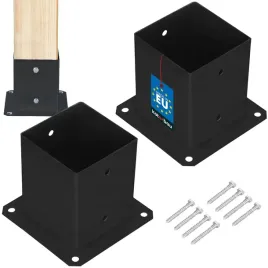 podstawa-slupa-drewnianego-przykrecana-do-betonu-stal-czarna-121x121mm-2szt