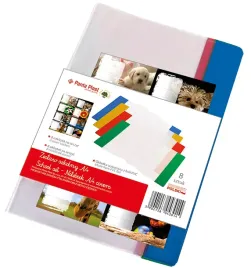 panta-plast-okladka-na-zeszyt-ksiazke-a4-pvc-zestaw-8-sztuk-mix-naklejki