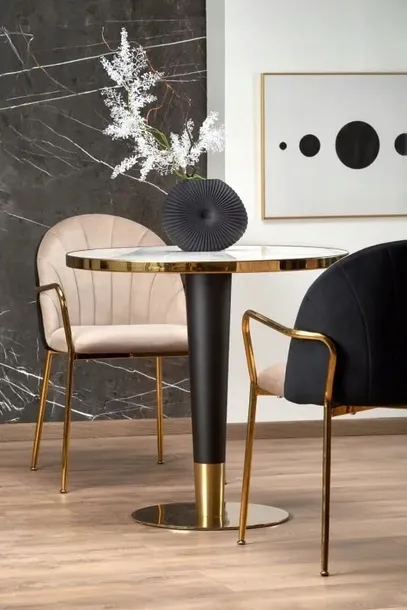 stol-okragly-do-jadalni-halmar-morata-79-cm-blat-mdf-bialy-marmur-zloty-glebokosc-mebla-79-cm