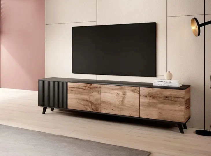 szafka-rtv-halmar-random-stojaca-200-cm-trzydrzwiowa-dab-wotan-glebokosc-mebla-40-cm