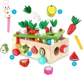 ukladanka-montessori-sorter-klockow-zlap-robaczka-drewniany-wozek-marchewki