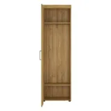 szafa-jednodrzwiowa-meble-wojcik-cortina-58-cm-uchylna-dab-bez-szuflad-stan-nowy
