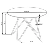 stol-okragly-halmar-bonello-120-cm-popielaty-marmur-zloty-glamour-wysokosc-mebla-76-cm