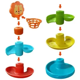 wieza-z-pileczkami-zjezdzalnia-pilek-kulek-kuleczkowa-kulkowy-tor-piramida