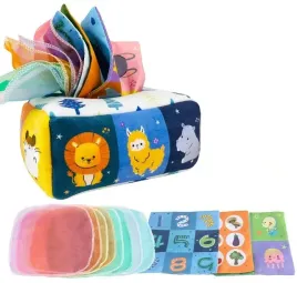 sorter-pudelko-z-chusteczkami-zwierzatka-pluszowe-montessori-sensoryczne
