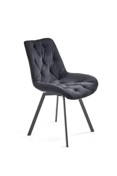 krzeslo-welurowe-tapicerowane-czarne-jadalnia-salon-designerskie-model-k519-rodzaj-nog-proste