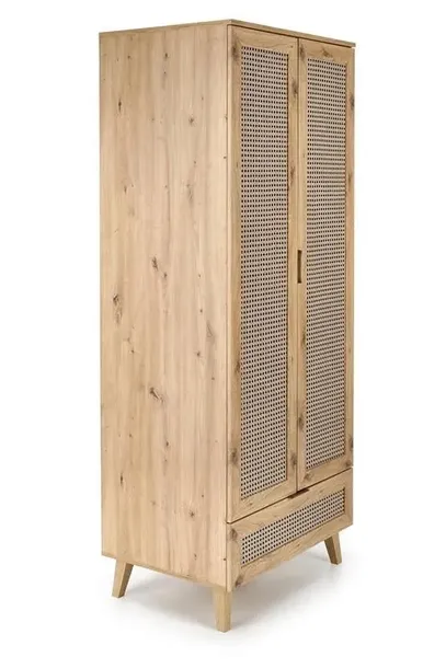 szafa-dwudrzwiowa-halmar-borneo-80-cm-z-szuflada-dab-artisan-plyta-mdf-kolor-mebla-dab-artisan