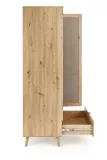 szafa-dwudrzwiowa-halmar-borneo-80-cm-z-szuflada-dab-artisan-plyta-mdf-kolor-frontow-dab-artisan