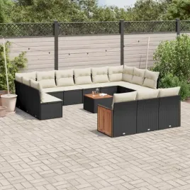 vidaxl-14-cz-zestaw-wypoczynkowy-do-ogrodu-poduszki-czarny-rattan-pe