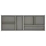 polka-wiszaca-scienna-na-ksiazki-do-pokoju-mlodziezowa-laser-szary-stan-nowy