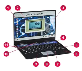 komputerek-edukacyjny-dla-dzieci-3-98-gier-pl-ang-nauka-i-zabawa-laptop