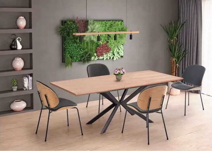 stol-rozkladany-halmar-legarto-160-200-cm-dab-naturalny-czarny-metalowy-glebokosc-mebla-90-cm