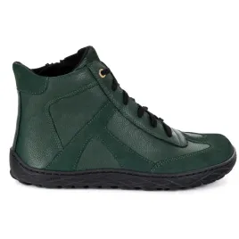 damskie-zimowe-buty-skorzane-barefoot-1294-minimalistyczne-zielone-37