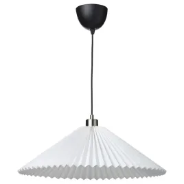 ikea-kuddlava-skaftet-lampa-wiszaca-plisowane-bialy-59-cm