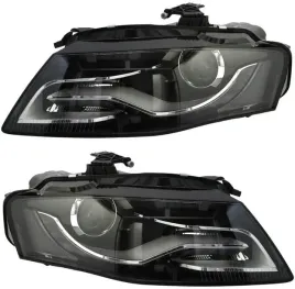 reflektory-lampy-audi-a4-b8-07-10-depo-komplet-bi-ksenon-led-silniczki